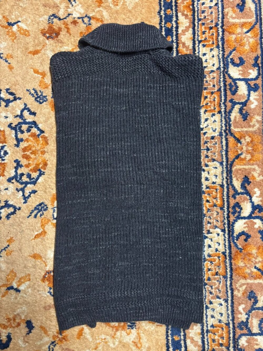 Polo Ralph Lauren Cotton Shawl-Collar Cardigan Grey XL - Picture 7 of 7